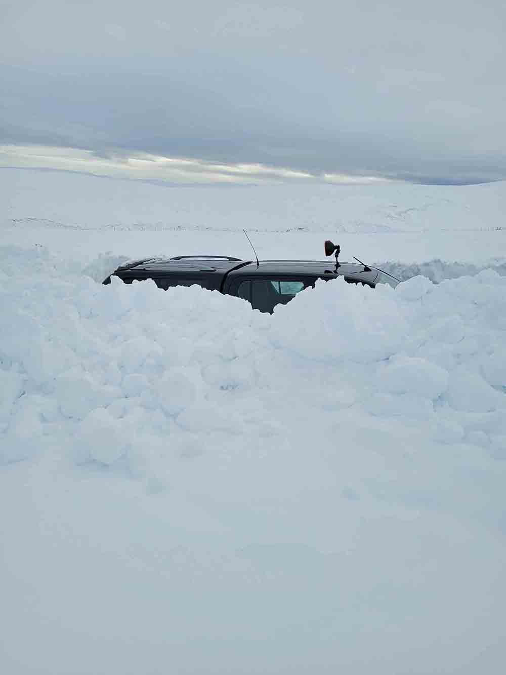 Highland estate shares amazing picture of snow - Scottish News