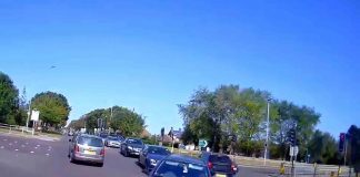 SHOCKING video shows the moment a cyclist was ploughed down by driver - Dash Cam News