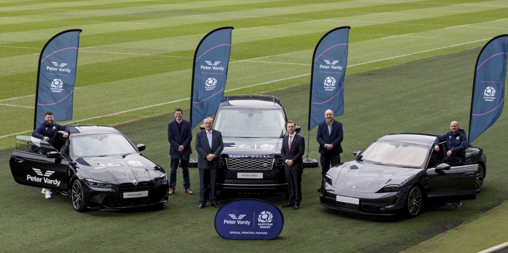 Peter Vardy Group partners with Scottish national Rugby team - Business News Scotland