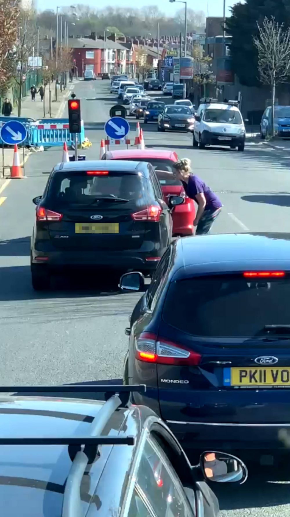 Woman spits on car | Transport News UK