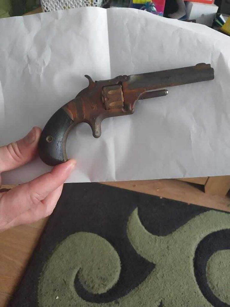Magnet fisher pulls 19th century revolver from Birmingham canal -History News UK