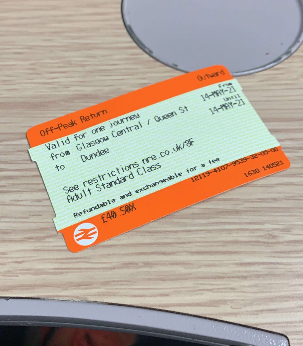 Glasgow-Dundee return train tickets - Scottish travel News