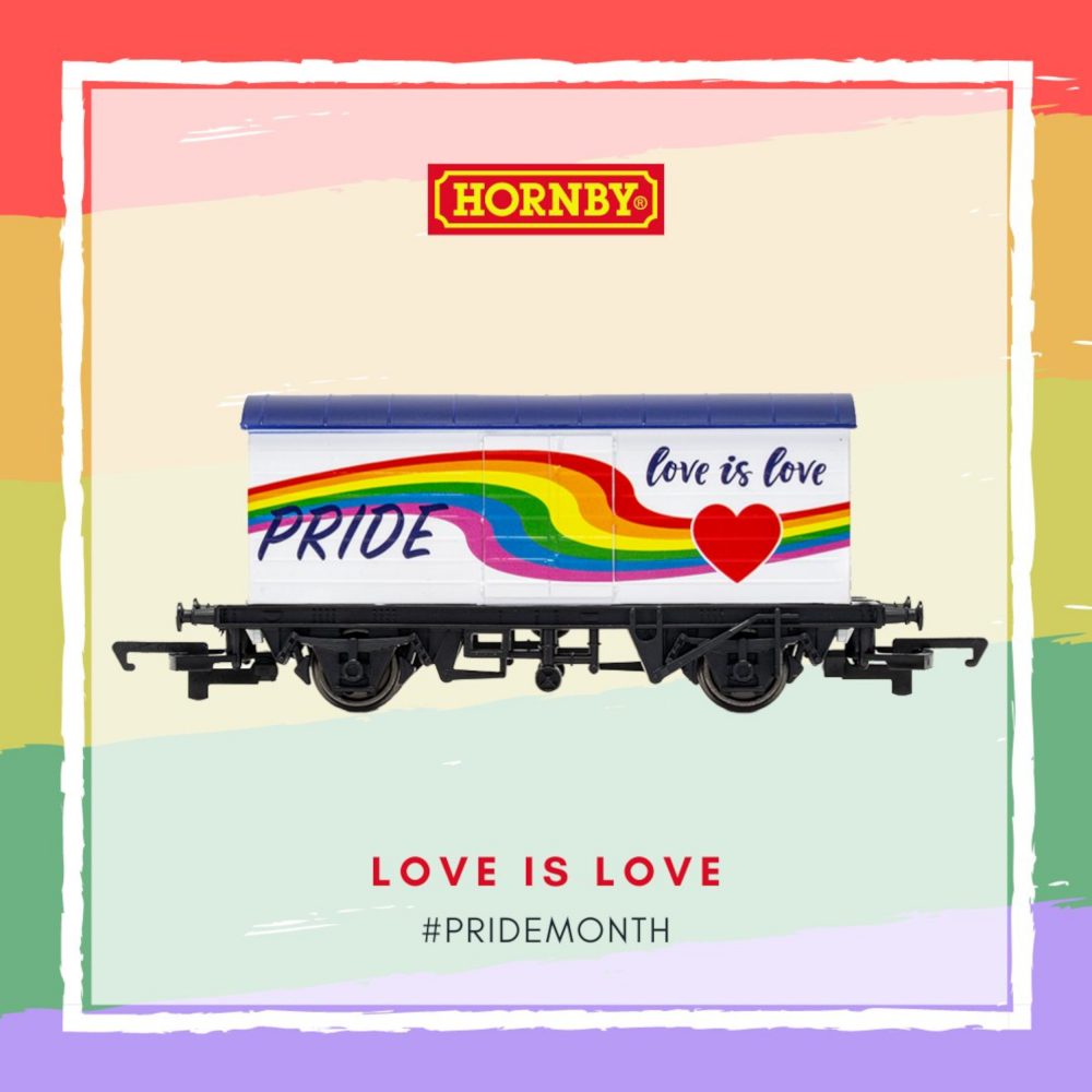 The Hornby LGBT wagon promotional image - Consumer News UK 