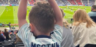 Young Scotland fan in McGinn shirt | Scottish Football News