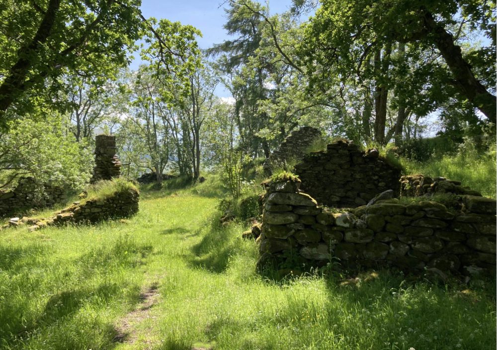 Ruin at Old Village of Lawers- Property News Scotland