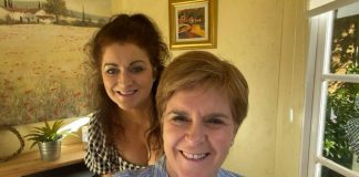 Nicola and Gill Sturgeon selfie | Politics News UK
