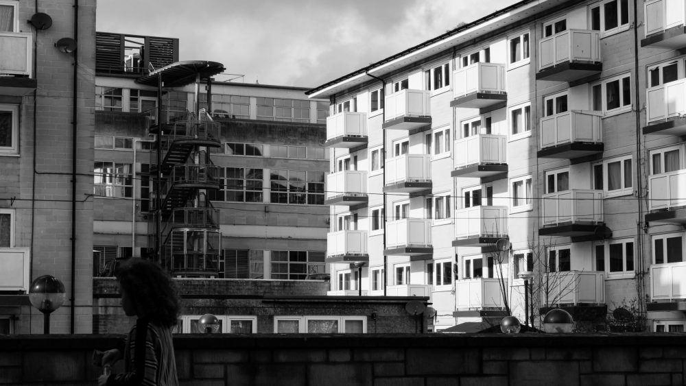 council housing in black and white| Scottish News