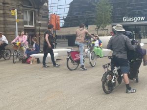 Transform Scotland photocall to demonstrate the benefits of car-free areas - Scottish News