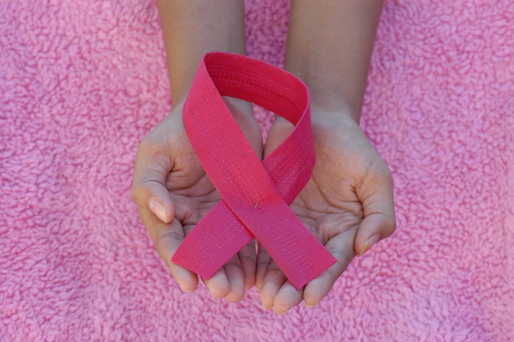 pink cancer ribbon - scottish news