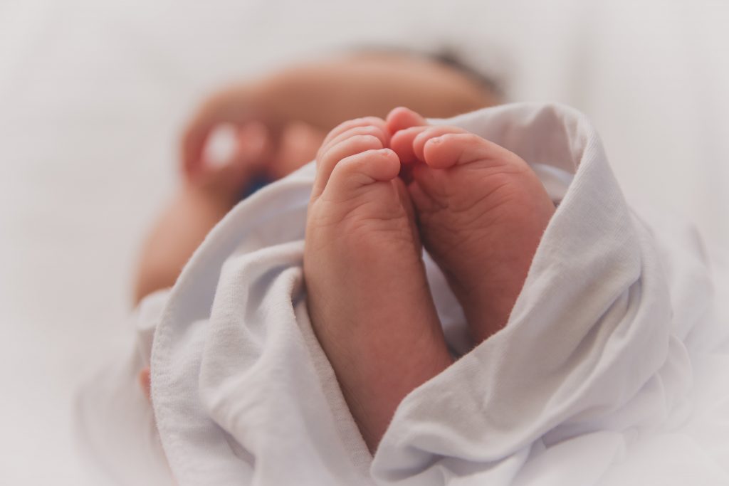 newborn's feet - scottish news