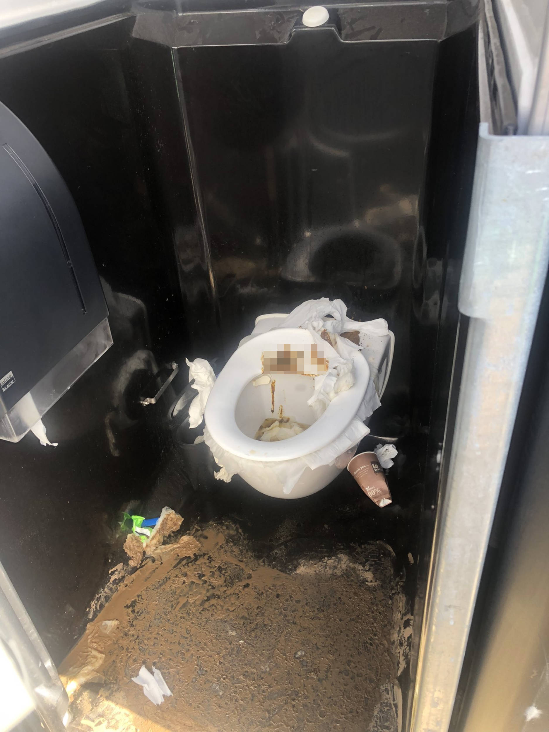 Brown stains Creamfields toilet - Festival News UK
