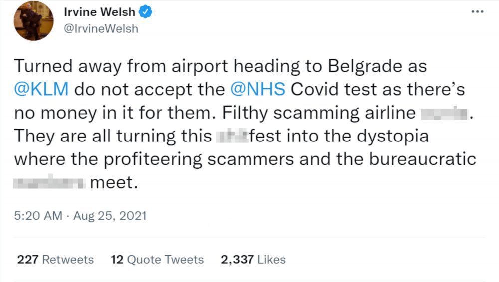Welsh KLM NHS covid test - Travel News Scotland