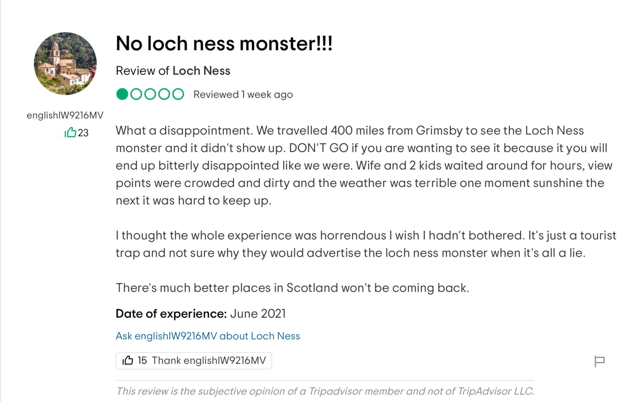 Loch Ness review - Scottish News