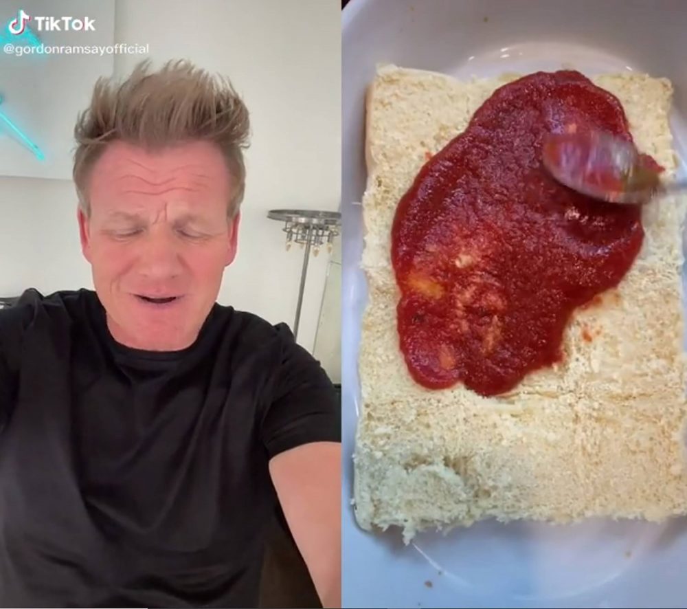 Gordon Ramsay reacted to the recipe on TikTok - Viral Video News 