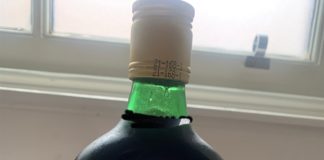 A Buckfast bottle