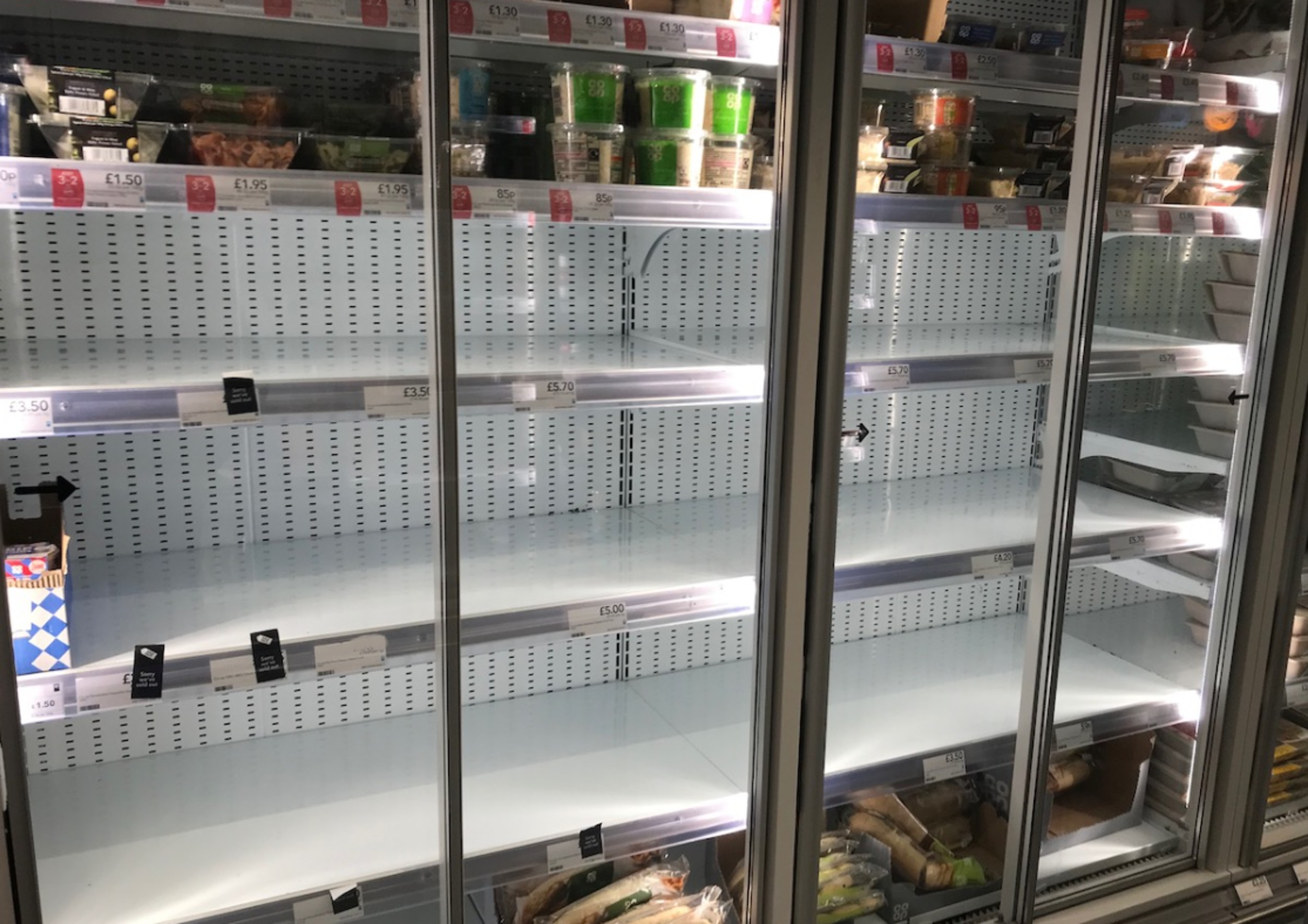 Empty freezers in Mull have left locals annoyed