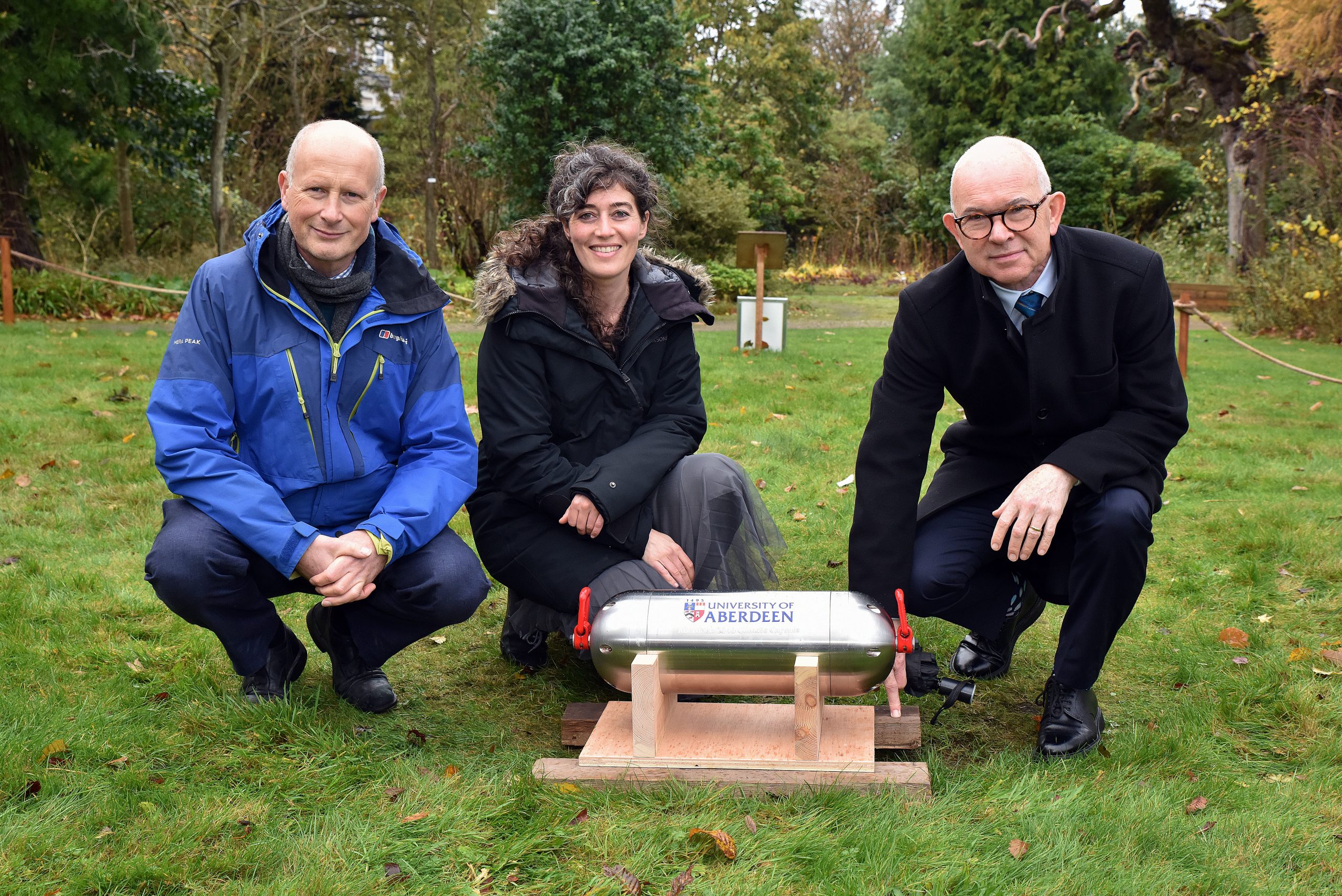 Climate capsule buried in Aberdeen - News