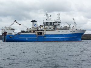 Scottish Government’s Marine Research Vessel Scotia.