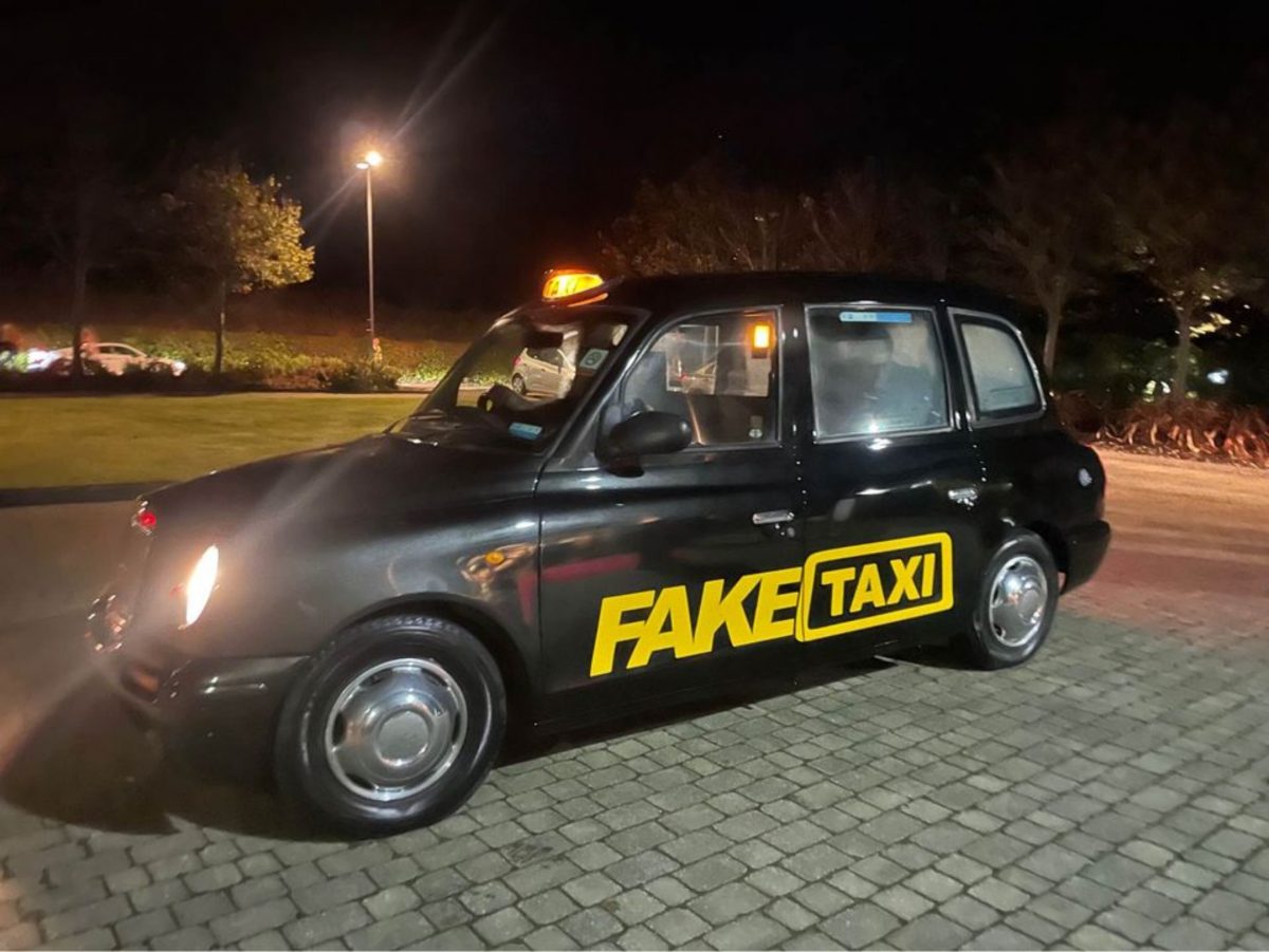 The fake taxi