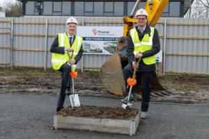 Scottish Gov investment minister Ivan McKee and Peter DeYoung
