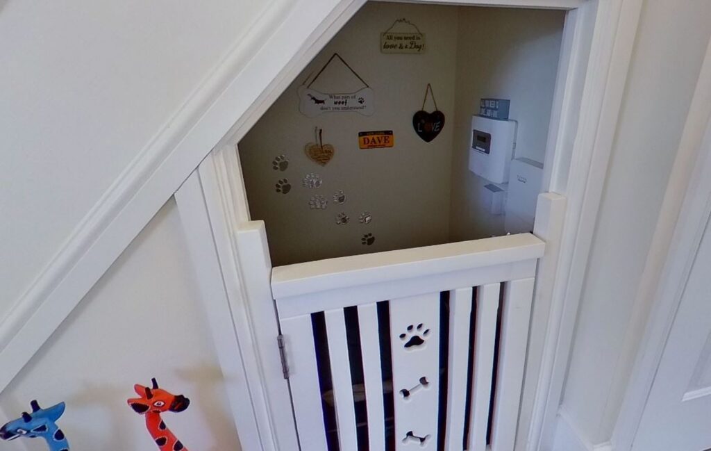 The dog's bedroom