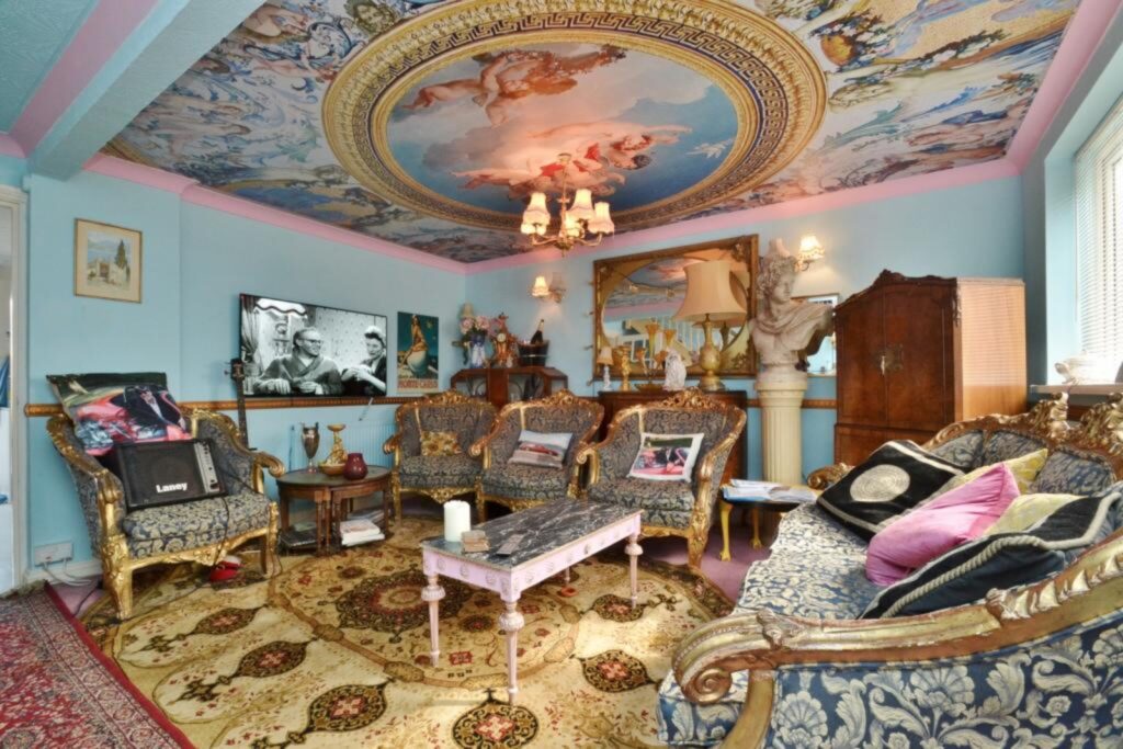 Roman-styled living room