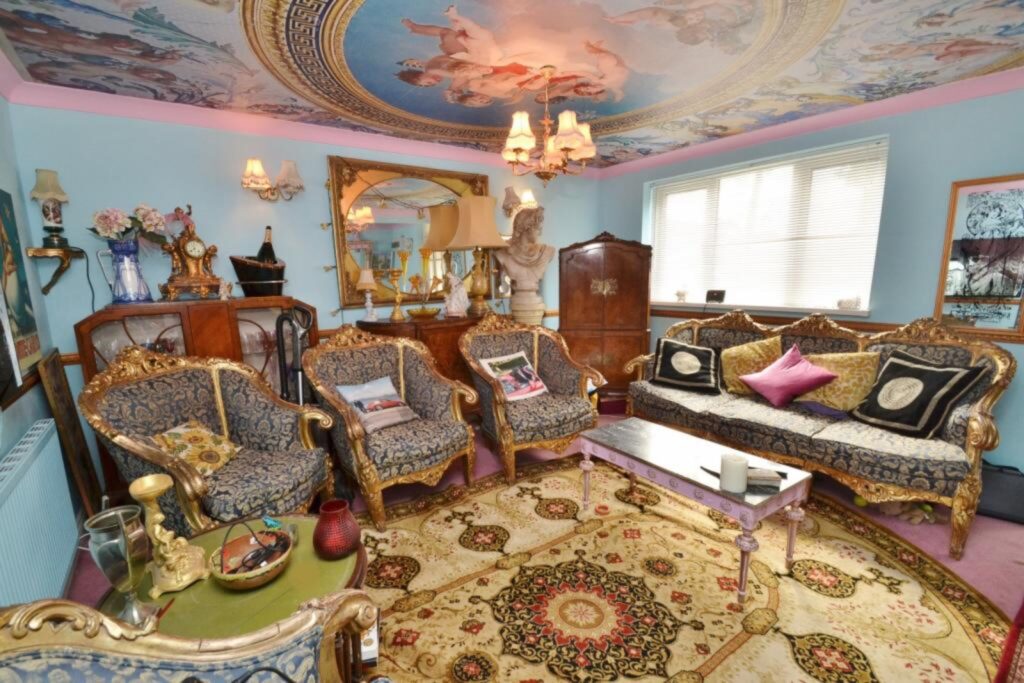 Roman-styled living room