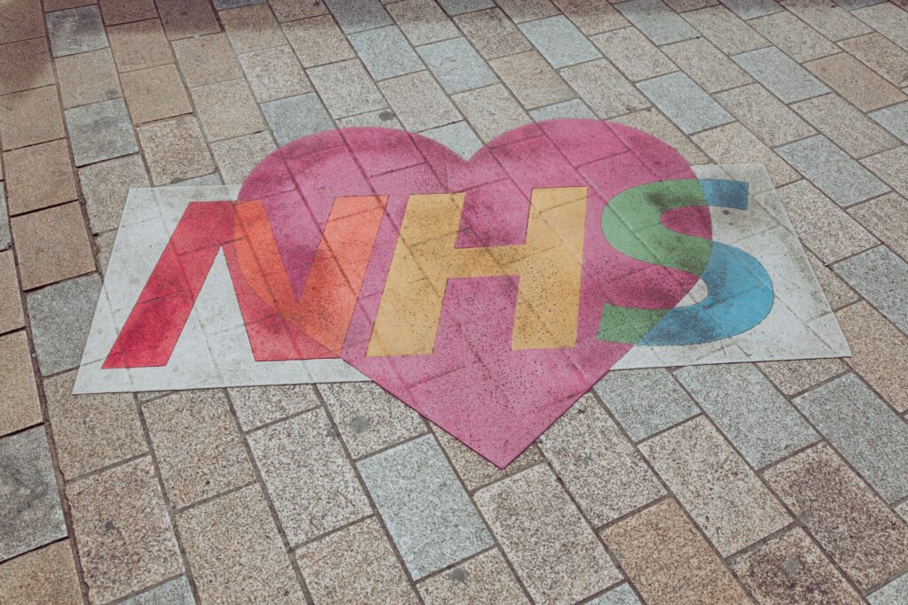NHS mural