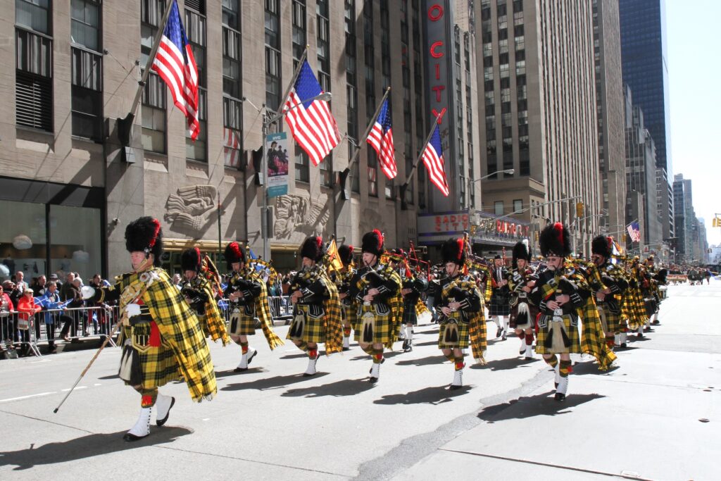 Tartan Day parade in NYC.