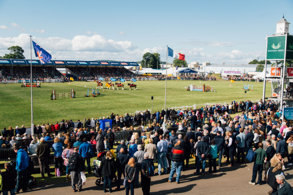 The crowds at the 2019 Royal Highland Show.