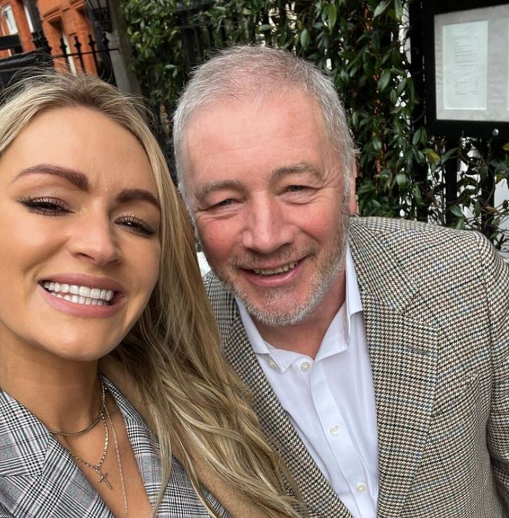 Laura Woods and Ally McCoist