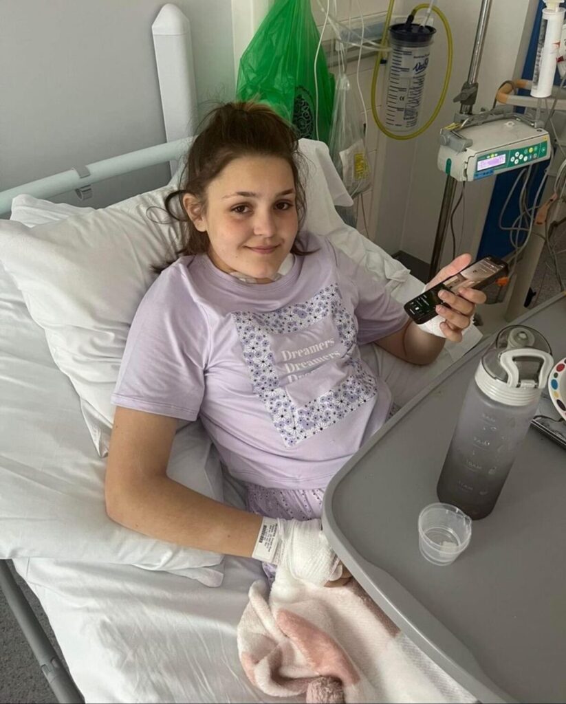 Imogen, 12, was diagnosed with Hodgkin Lymphoma