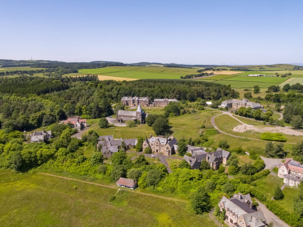 Bangour Village estate from above.