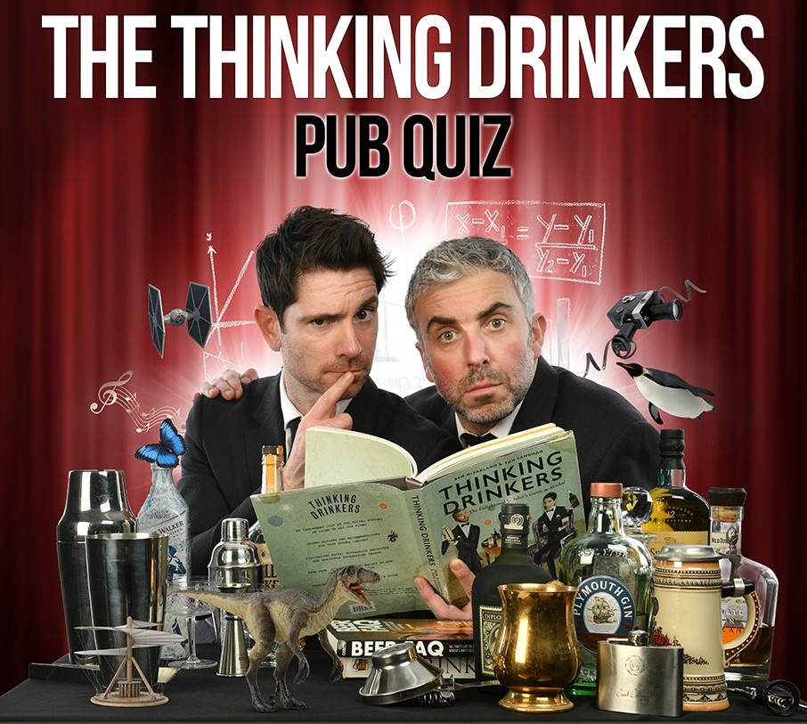 The Thinking Drinkers poster.