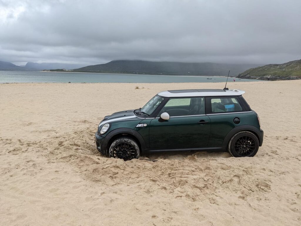 The beached Mini