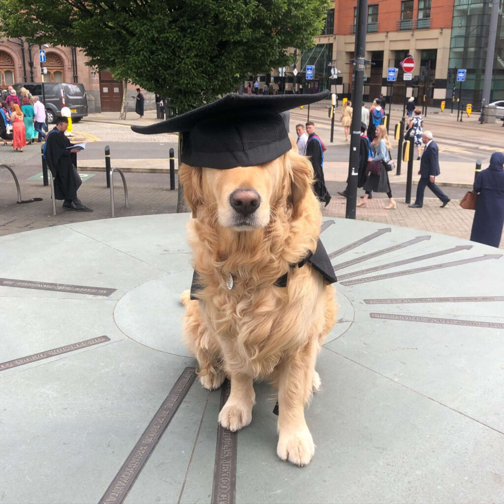 Summer pictured in her graduation cap