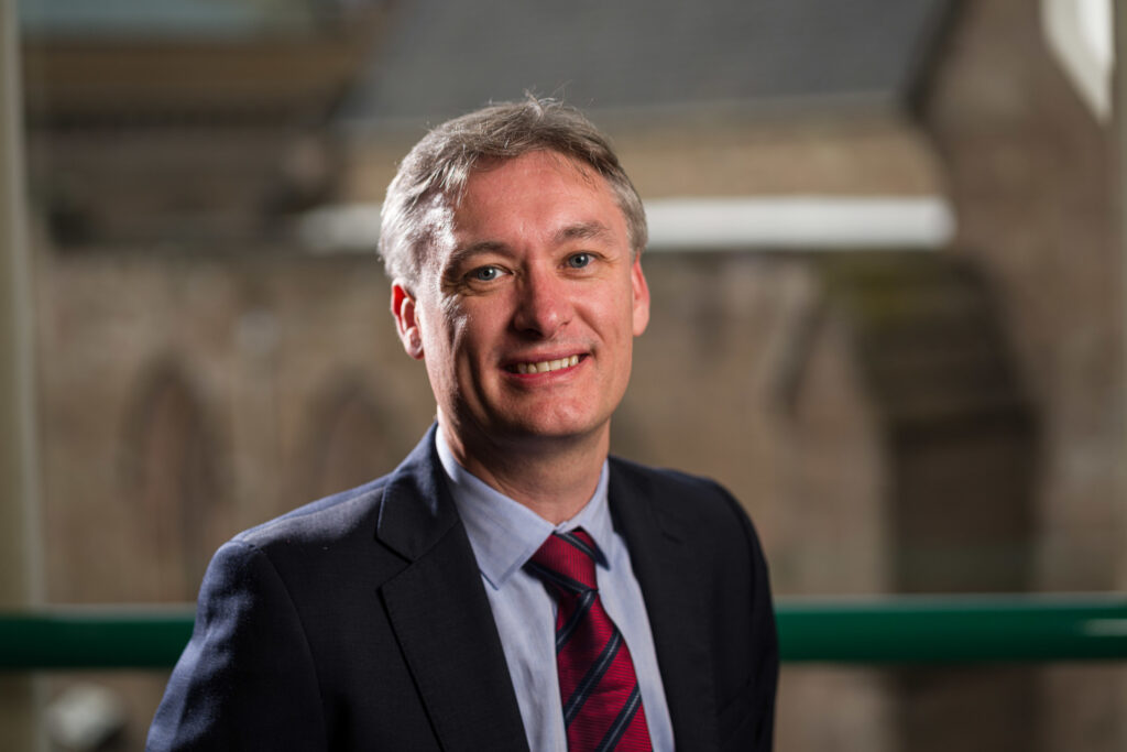 Headshot of Iain Baxter, new Chief Executive of Scotland Food & Drink.