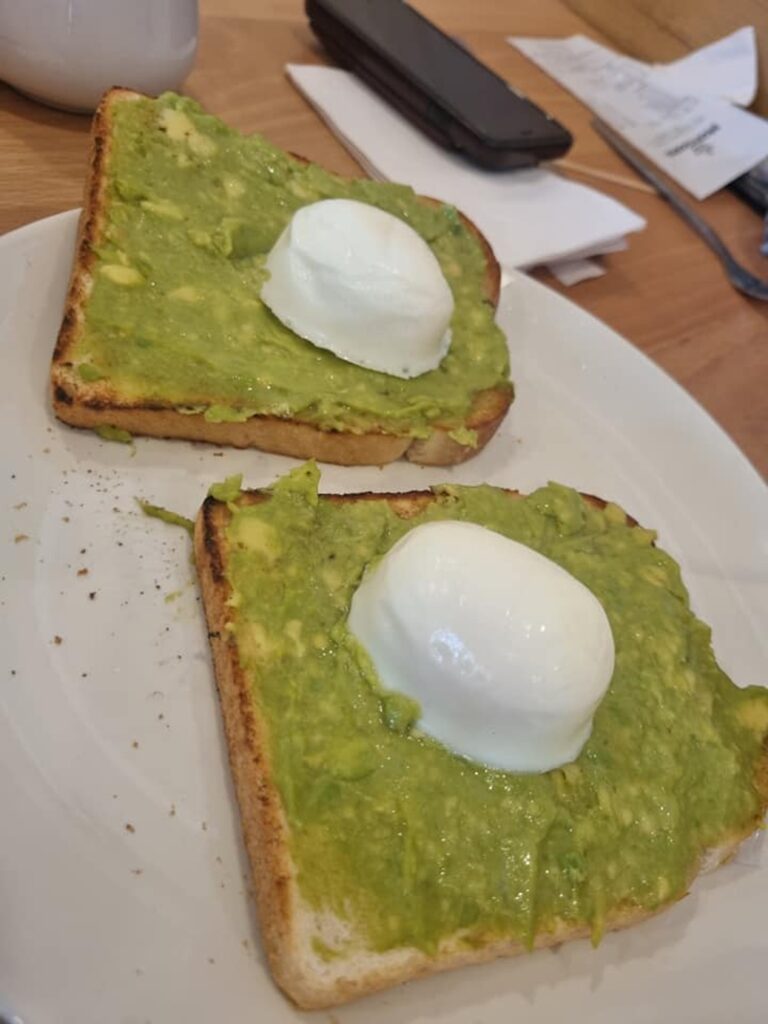 Morrisons avocado and toast
