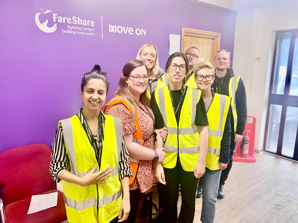 Compass Scotland launches charity partnership with FareShare