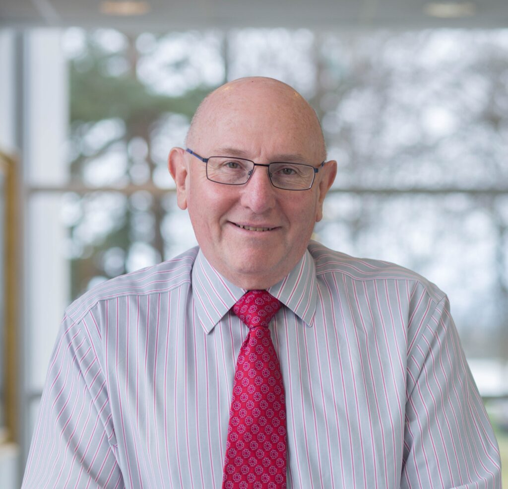 Professor Leigh Sparks chair of Scotland's Towns Partnership. Image supplied with release.