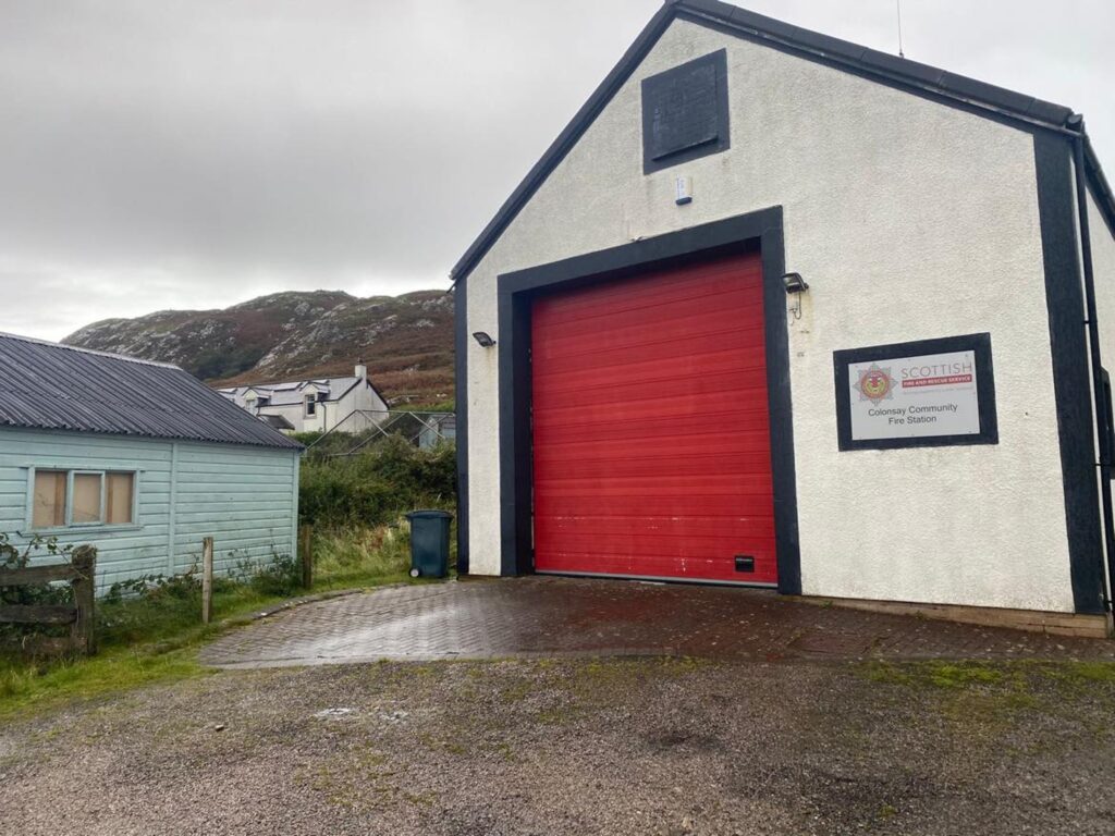 Colonsay Fire Station