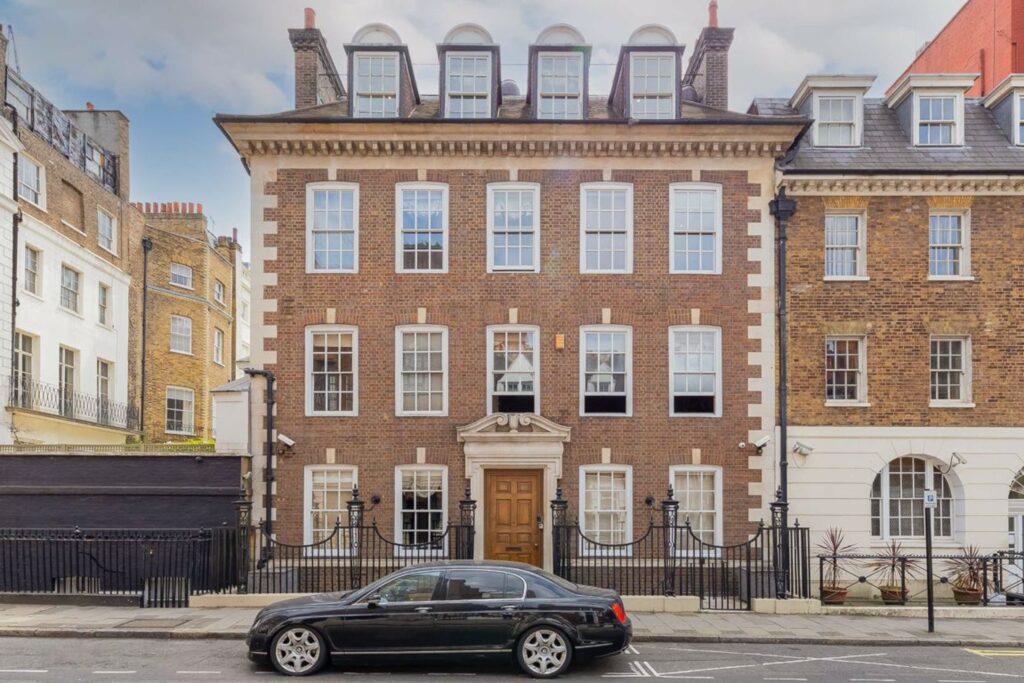 The property on South Street, Mayfair