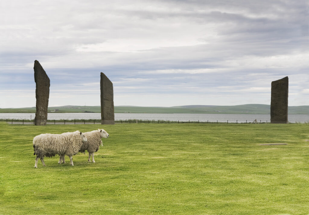 Standing Stones of Stenness in Orkney