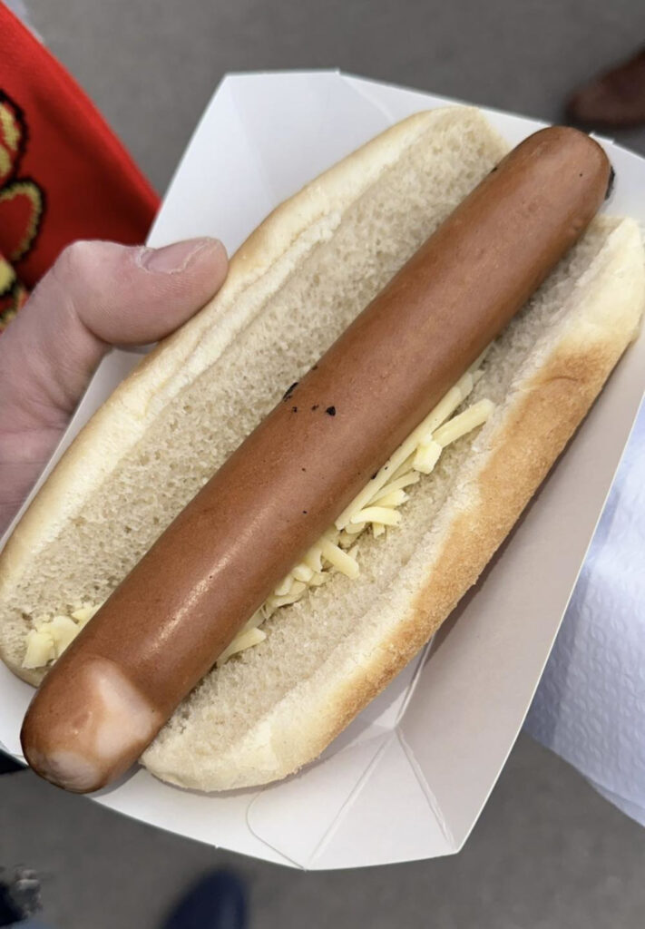 The hot dog