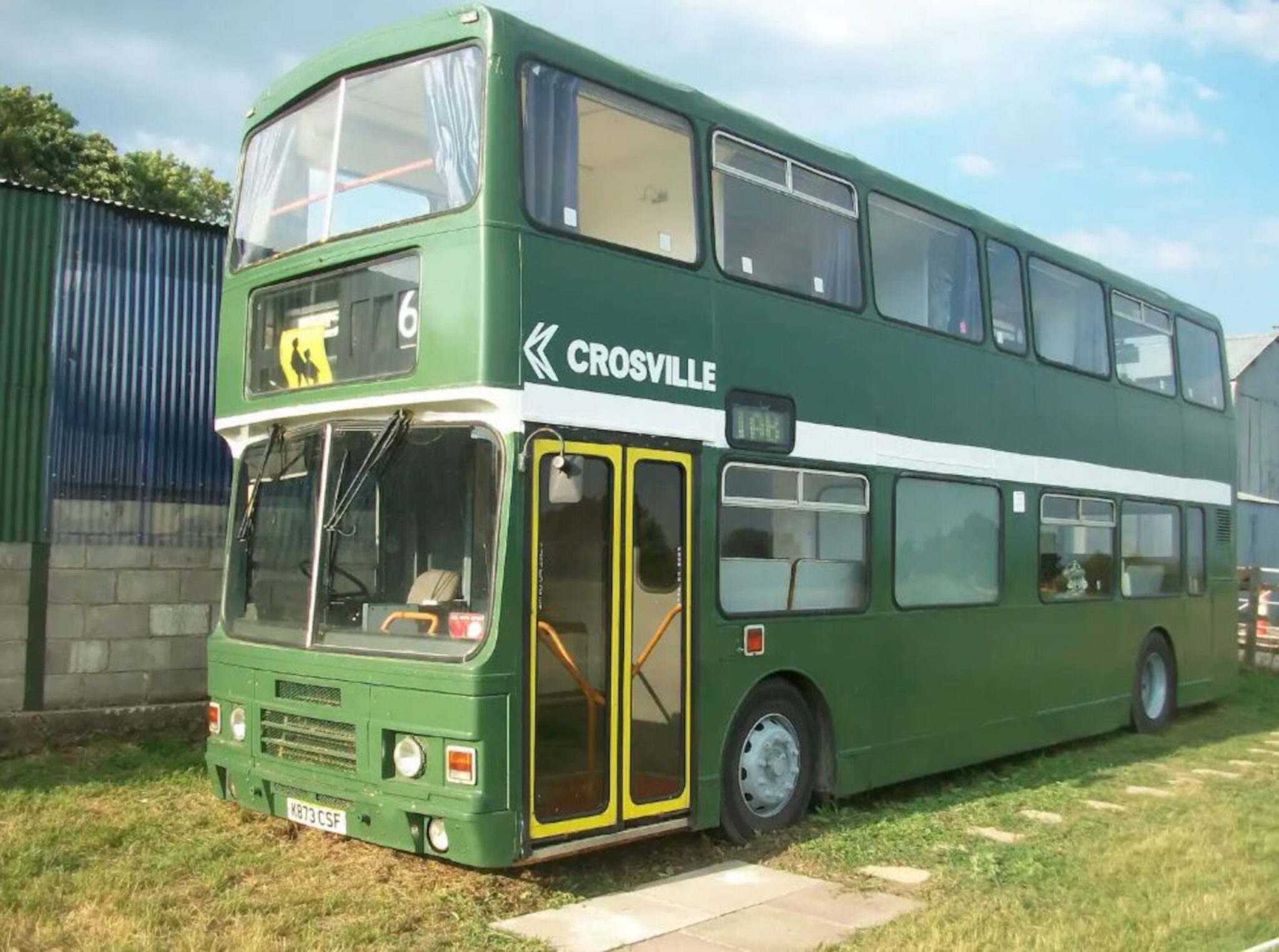 The double decker bus