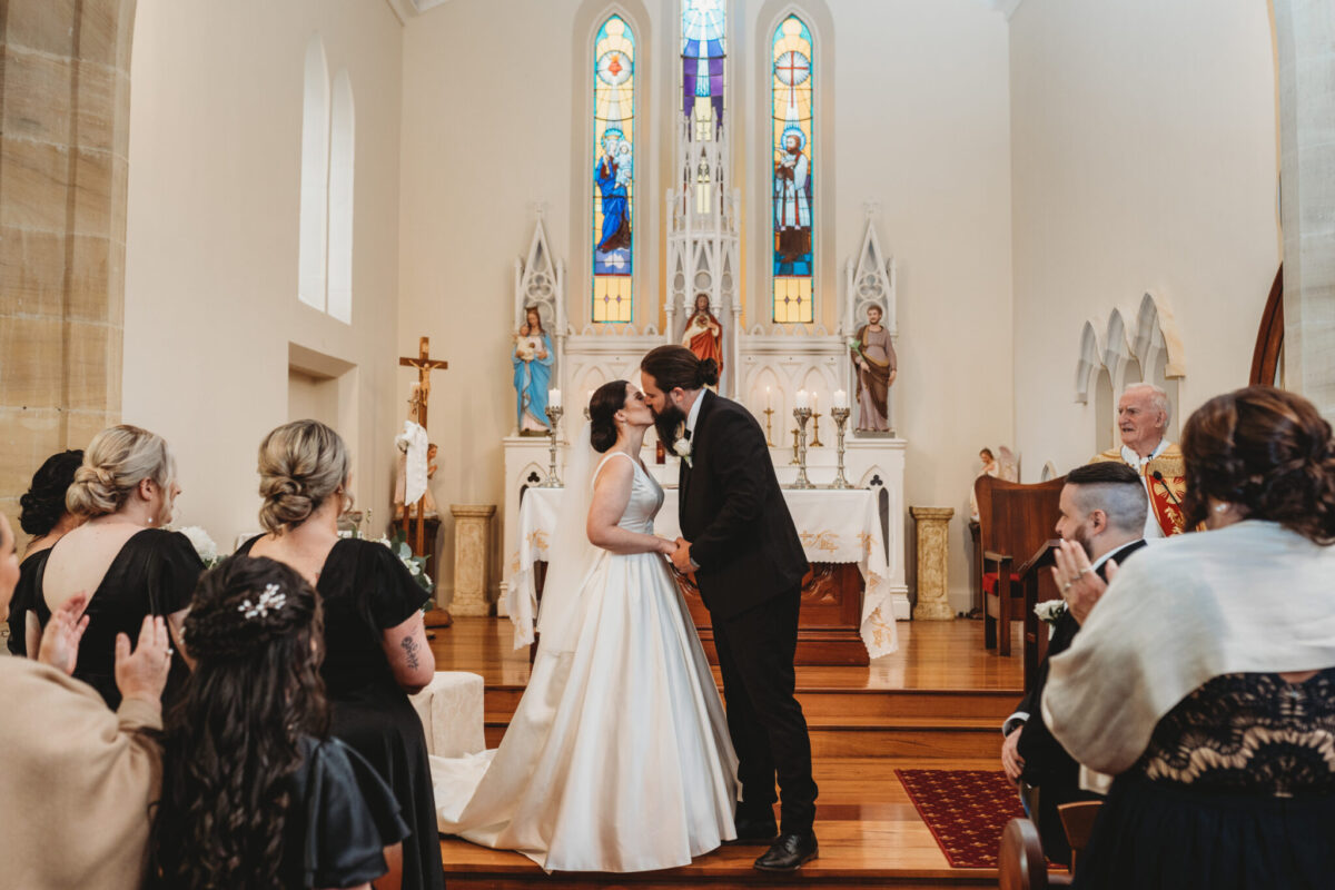Irish priest forgets wedding kiss and hilarity ensues