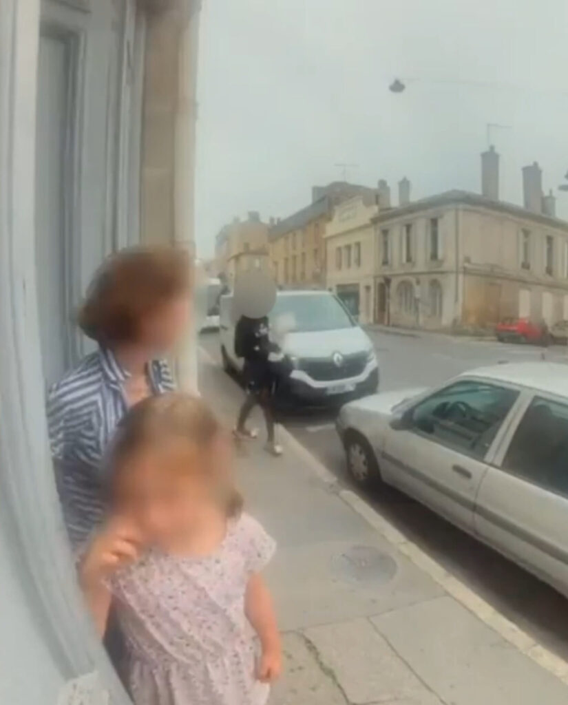 Homeless man attacks 73-year-old woman and tries to abduct her granddaughter in Bordeaux, France, on 19th June.