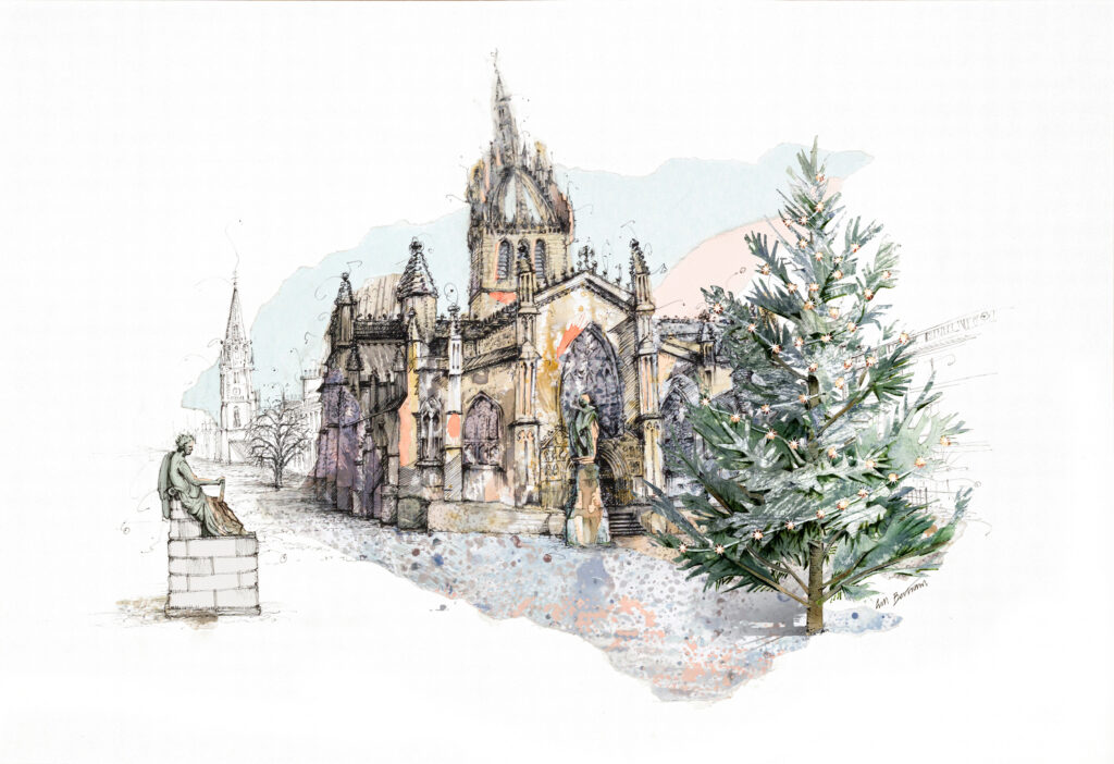 Painting of St Giles Cathedral