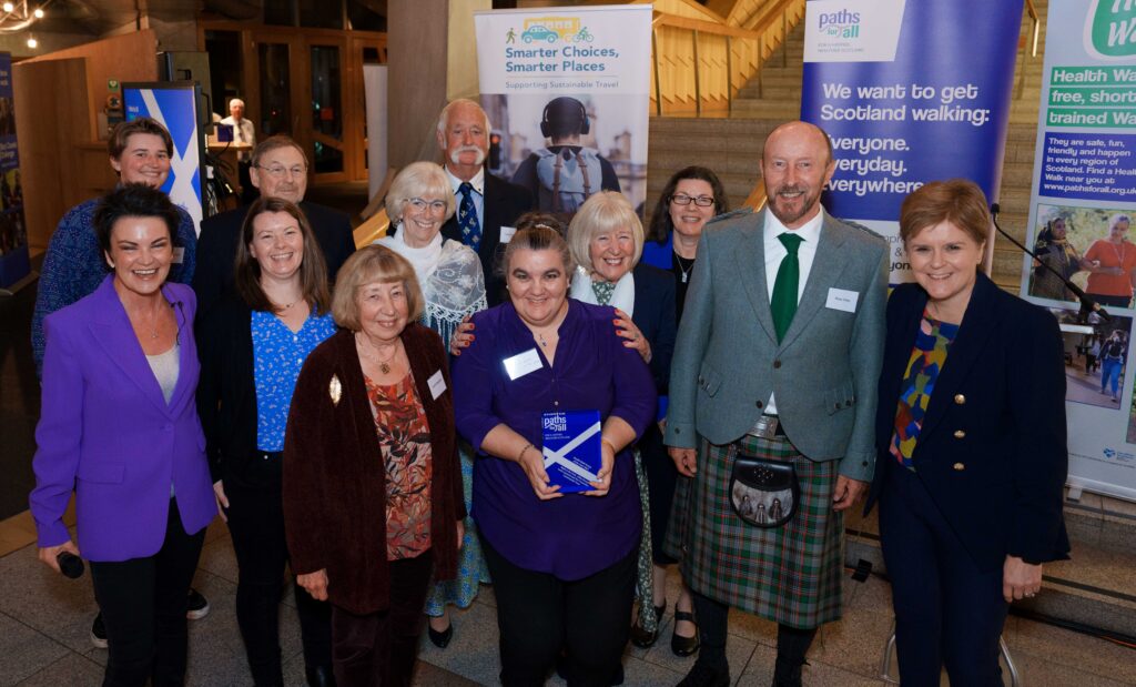 The Killin Walking Group has been named as Health Walk Group of the Year at Paths For All 2023 Volunteer Awards.