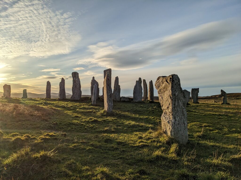 The Calanais Stones on the Isle of Lewis, where the pilot system has been launched.